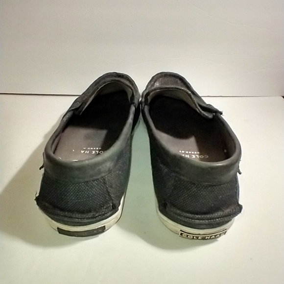 Cole Haan Grand OS Pinch Weekender Canvas Penny Loafers Men's sz 9.5M - Picture 4 of 9